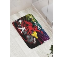 Коврик противоскользящий JoyArty "Шестидесятые" для ванной, сауны, бассейна, bath_3978