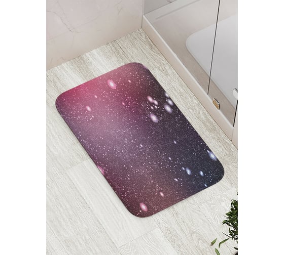 Коврик противоскользящий JoyArty "Звездные вспышки" для ванной, сауны, бассейна, bath_3819 1