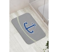 Коврик противоскользящий JoyArty "Полет якоря" для ванной, сауны, бассейна, bath_4908