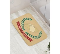 Коврик противоскользящий JoyArty "Американский футбол Роберт" для ванной, сауны, бассейна, bath_5061