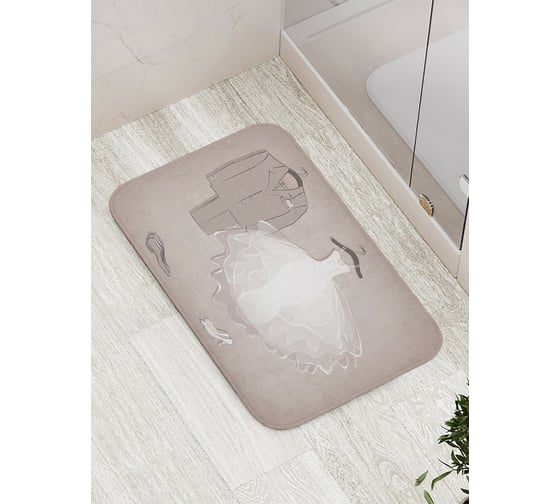 Коврик противоскользящий JoyArty "На бал" для ванной, сауны, бассейна, bath_5942 1
