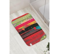 Коврик противоскользящий JoyArty "Пятнистые краски" для ванной, сауны, бассейна, bath_5773