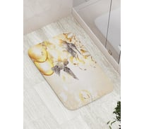 Коврик противоскользящий JoyArty "Праздничное пение" для ванной, сауны, бассейна, bath_5762