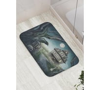 Коврик противоскользящий JoyArty "Поместье ужаса" для ванной, сауны, бассейна, bath_5569