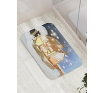 Коврик противоскользящий JoyArty "Домик в сказке" для ванной, сауны, бассейна, bath_5755