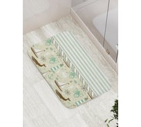 Коврик противоскользящий JoyArty "Киты и корабли" для ванной, сауны, бассейна, bath_5011