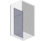 Душевая перегородка GuteWetter GWMPGL010V 115x220 см, цвет фурнитуры бронзовый, цвет стекла матовый с рисунком, стекло закаленное 10 мм 4698031948574 7