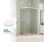 Душевой уголок GuteWetter GWMPKB018RB 110x85x200 см, цвет фурнитуры белый матовый, цвет стекла бесцветный, стекло закаленное 6 мм, открывание двери левое/правое 4698032688561 5