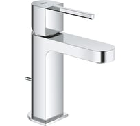 Однорычажный смеситель для раковины GROHE Plus со сливным гарнитуром, энергосберегающая функция S-Size 23870003