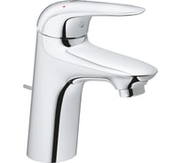 Смеситель для раковины GROHE Eurostyle 2015 Solid со сливным гарнитуром S-Size 23709003