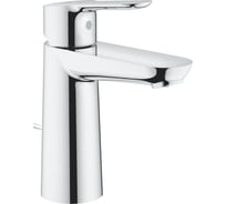 Смеситель для раковины GROHE BauEdge с энергосберегающей функцией, слив гарнитур, размер M 23759000