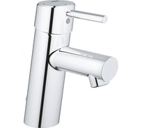 Однорычажный смеситель для раковины с цепочкой GROHE Concetto с энергосберегающим картриджем 2338110E