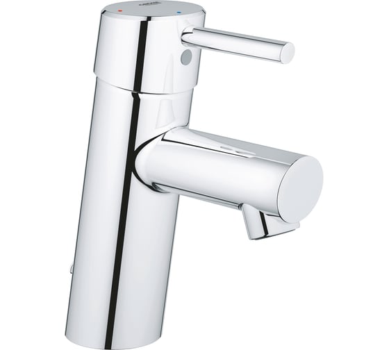 Однорычажный смеситель для раковины с цепочкой GROHE Concetto с энергосберегающим картриджем 2338110E