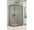 Душевой уголок GuteWetter GWMPKB018RB 130x90x200 см, цвет фурнитуры черный матовый, цвет стекла матовый, стекло закаленное 6 мм, открывание двери левое / правое 4698031923540 1