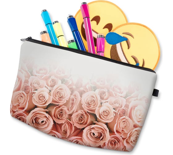 Косметичка HOMSU Shadow Roses 20х14х4 HOM-1169