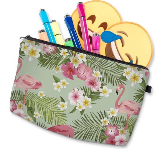 Косметичка HOMSU Summer Flamingo 20х14х4 HOM-1168