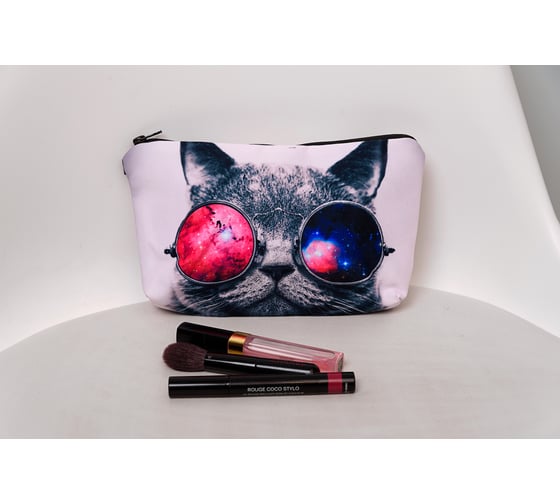 Косметичка HOMSU Cat in glasses 20х14х4 PF-10