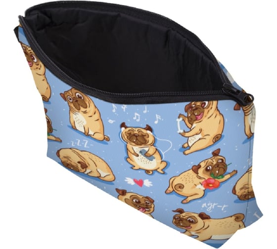 Косметичка HOMSU Pugs 20х14х4 PF-K-104