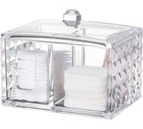 Акриловый органайзер для косметики HOMSU Diamond на 3 секции HOM-994