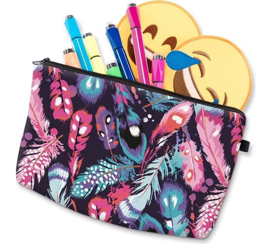 Косметичка HOMSU Feathers 20х14х4 HOM-1170