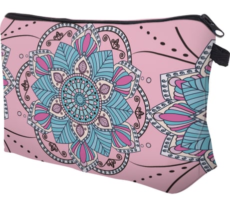 Косметичка HOMSU Pink Mandala 20х14х4 HOM-1160