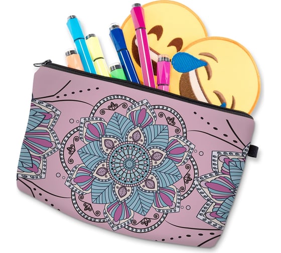 Косметичка HOMSU Pink Mandala 20х14х4 HOM-1160