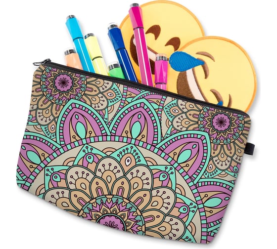 Косметичка HOMSU Blue Mandala 20х14х4 HOM-1161