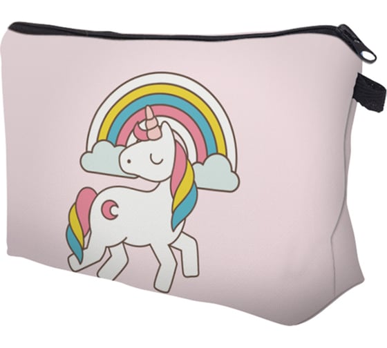 Косметичка HOMSU Rainbow Unicorn 20х14х4 HOM-1157 1