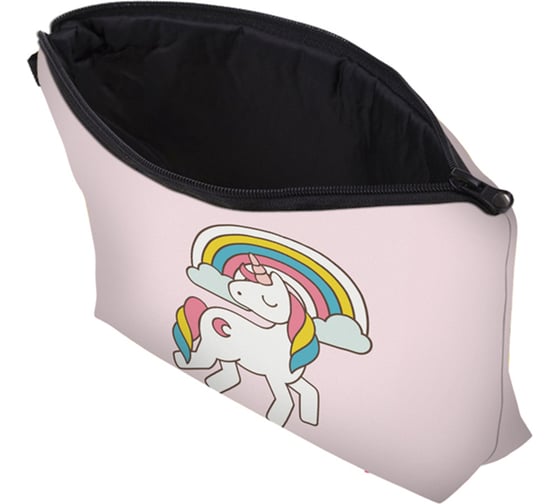 Косметичка HOMSU Rainbow Unicorn 20х14х4 HOM-1157