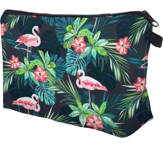 Косметичка HOMSU Dark blue flamingo 20х14х4 PF-K-102