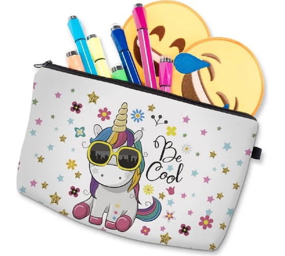 Косметичка HOMSU Unicorn Rocks 20х14х4 HOM-1163