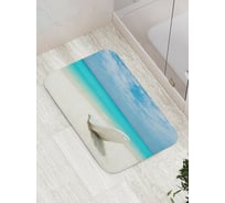 Коврик противоскользящий JoyArty "Замечтался на пляже" для ванной, сауны, бассейна, bath_15321