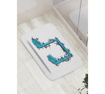 Коврик противоскользящий JoyArty "Колючая нота" для ванной, сауны, бассейна, bath_12004