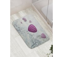 Коврик противоскользящий JoyArty "Компания воздушных шаров" для ванной, сауны, бассейна, bath_14946