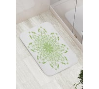 Коврик противоскользящий JoyArty "Цветок счастья" для ванной, сауны, бассейна, bath_16874
