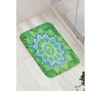 Коврик противоскользящий JoyArty "Цветочный узор" для ванной, сауны, бассейна, bath_16074