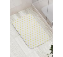 Коврик противоскользящий JoyArty "Солнечные точки" для ванной, сауны, бассейна, bath_16377