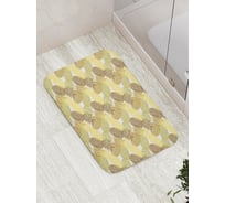 Коврик противоскользящий JoyArty "Узор с ананасами" для ванной, сауны, бассейна, bath_16779