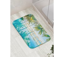 Коврик противоскользящий JoyArty "Морские просторы" для ванной, сауны, бассейна, bath_16518