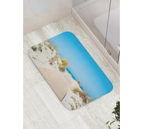 Коврик противоскользящий JoyArty "Песочный мостик" для ванной, сауны, бассейна, bath_16117