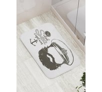 Коврик противоскользящий JoyArty "Клуб морского капитана" для ванной, сауны, бассейна, bath_15945