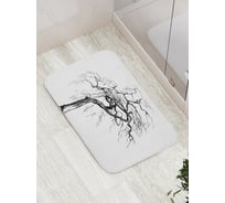 Коврик противоскользящий JoyArty "Одинокое старое дерево" для ванной, сауны, бассейна, bath_17053