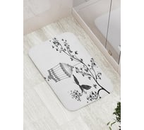 Коврик противоскользящий JoyArty "Волшебная клетка" для ванной, сауны, бассейна, bath_20172