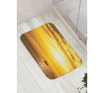 Коврик противоскользящий JoyArty "Уплываем в закат" для ванной, сауны, бассейна, bath_17817