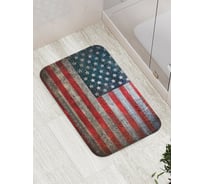 Коврик противоскользящий JoyArty "Железный флаг" для ванной, сауны, бассейна, bath_20711