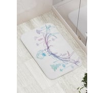 Коврик противоскользящий JoyArty "Олень с украшениями" для ванной, сауны, бассейна, bath_21504