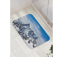 Коврик противоскользящий JoyArty "Спорные горы" для ванной, сауны, бассейна, bath_21259