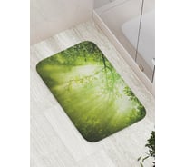 Коврик противоскользящий JoyArty "Лучистый лес" для ванной, сауны, бассейна, bath_18971