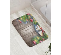 Коврик противоскользящий JoyArty "Новогодний блеск" для ванной, сауны, бассейна, bath_21475