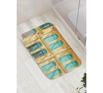 Коврик противоскользящий JoyArty "Жилые квартиры" для ванной, сауны, бассейна, bath_18006